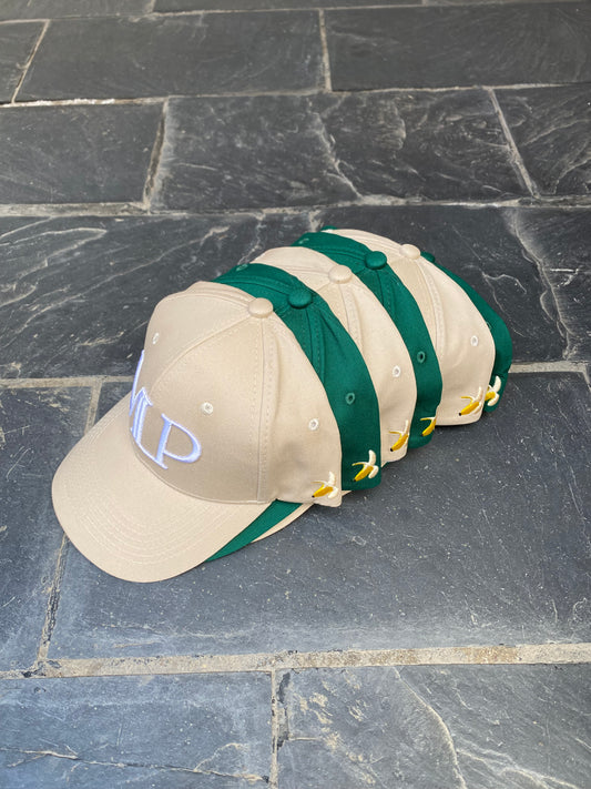 GORRA BEIGE Y VERDE 2gen