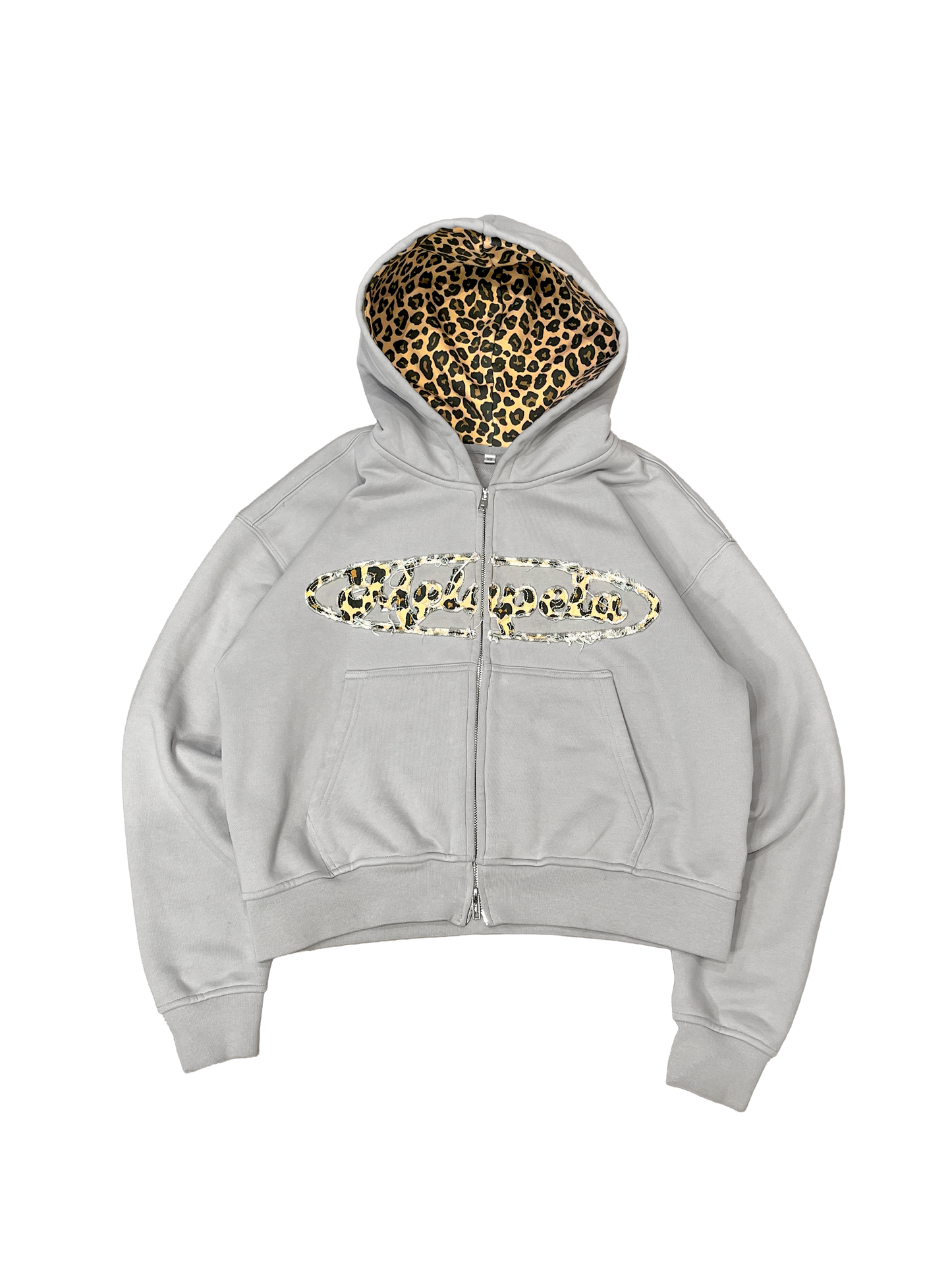 MASK OUT HOODIE (leopard version)